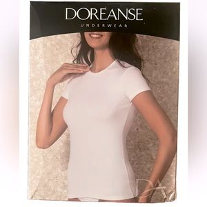 Doreanse Women’s T-Shirt WHITE Size 2XL